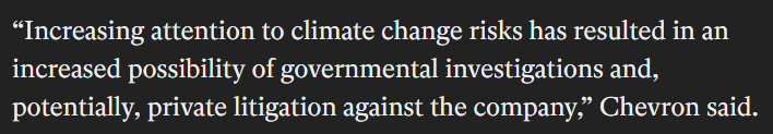 Chevron Admitted That They Can Face Environmental Lawsuit Due to their Car's Carbon Emissions