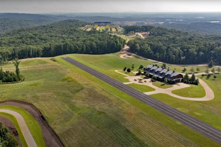 Tyler Perry's house in Atlanta, Georgia.